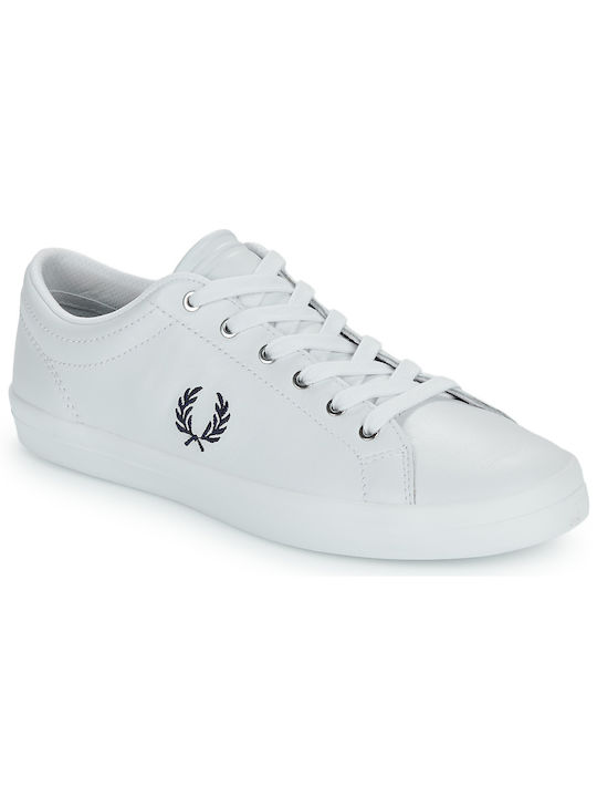 Fred Perry Baseline Bărbați Adidași Alb