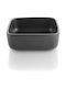 Eva Solo Serving Bowl Square Ceramic Black 11x11cm