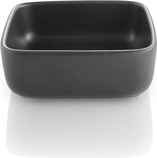 Eva Solo Serving Bowl Square Ceramic Black 11x11cm Eva Solo Serving Bowl Square Ceramic Black 11x11cm