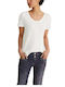 Street One Damen T-Shirt Weiß