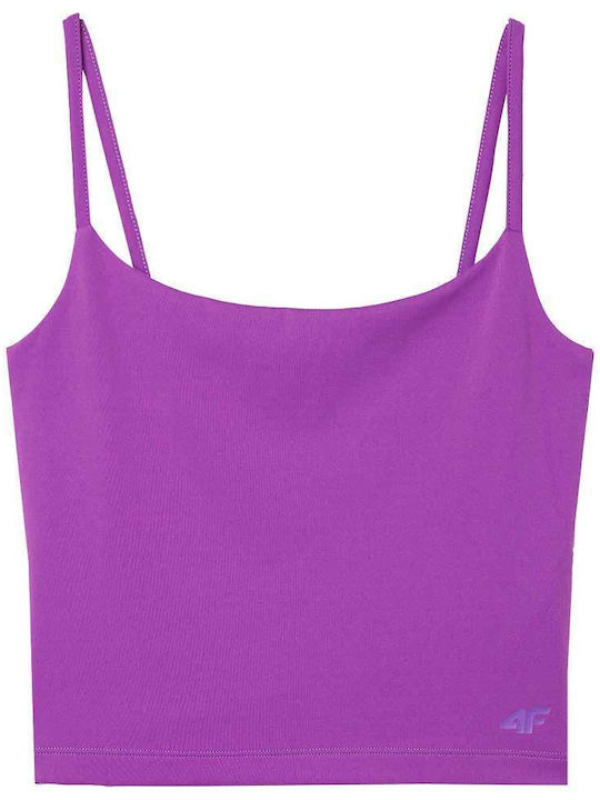 4F Women's Blouse Sleeveless Purple