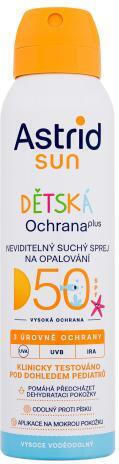 Astrid Sun SPF50 Αδιάβροχο Παιδικό Αντηλιακό Spray 150ml