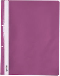 Typotrust Clipboard with Spring for Paper A4 Purple 25pcs