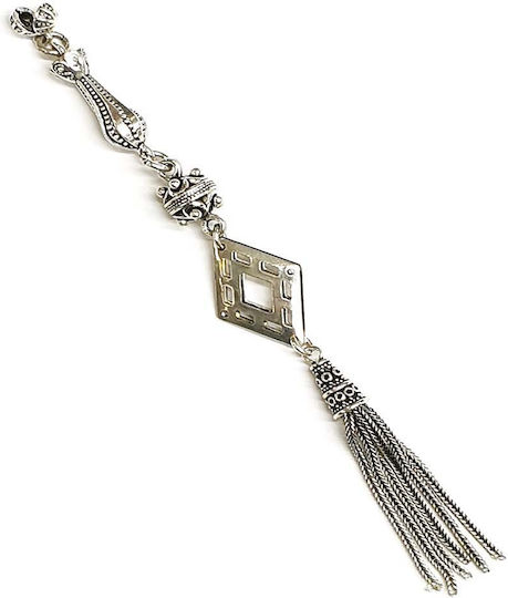 Roloi Komboloi Ciucure decorativ pentru proiecte DIY Silver