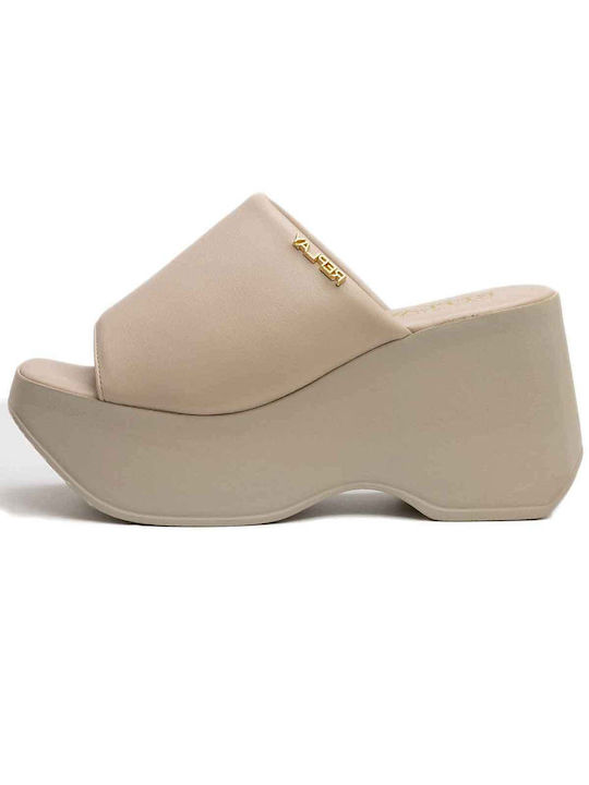 Replay Women's Platform Shoes Beige