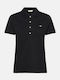 Gant Damen Polo Bluse Kurzarm Schwarz