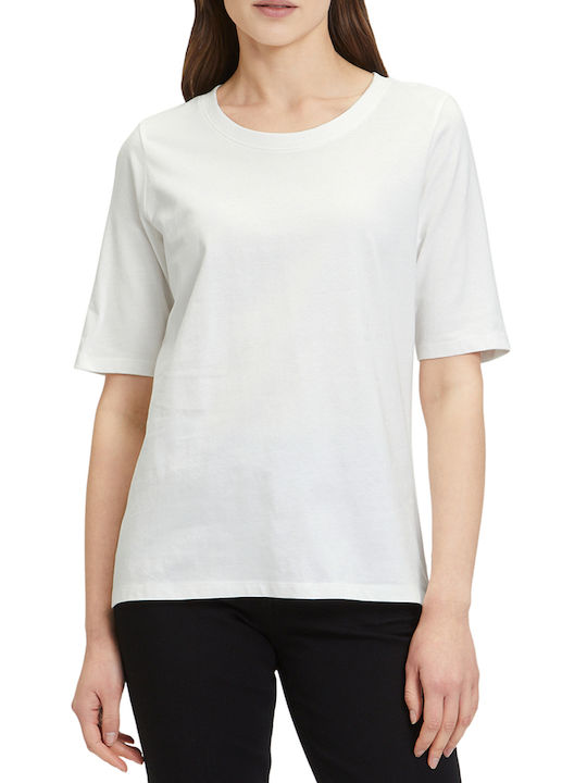 Betty Barclay Damen T-Shirt Weiß