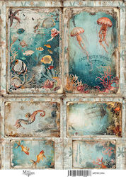 Maja's Memories Tissue paper Decoupage