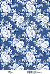 Maja's Memories Tissue paper Decoupage Blue