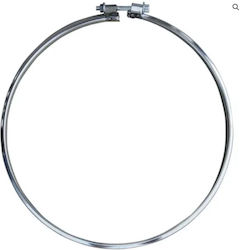 Metallwork Σφιγκτήρας Καπνοδόχου Inox 130mm Ασημί