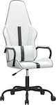 vidaXL 3143796 Gaming Chair White / Black