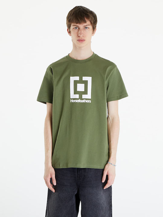 Horsefeathers Men's Short Sleeve T-shirt Loden Green