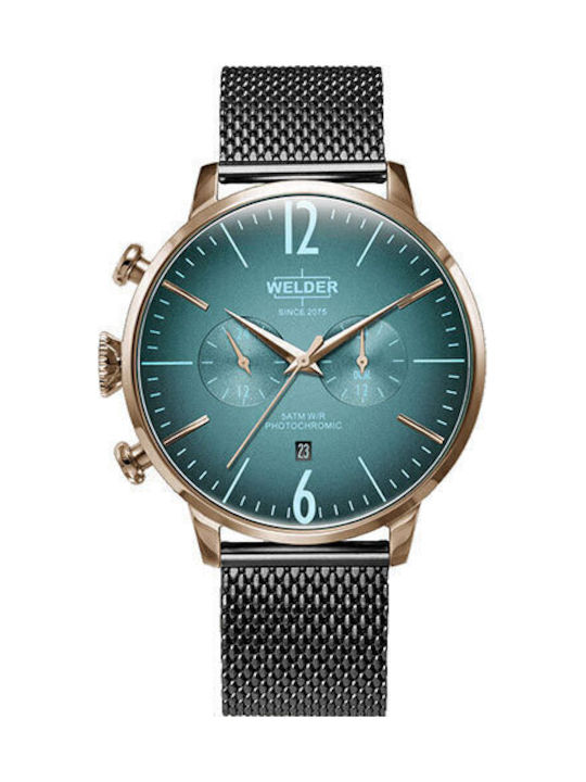 Welder Moody Ρολόι Μπαταρίας με Μεταλλικό Μπρασελέ Welder Moody Ρολόι Μπαταρίας με Μεταλλικό Μπρασελέ