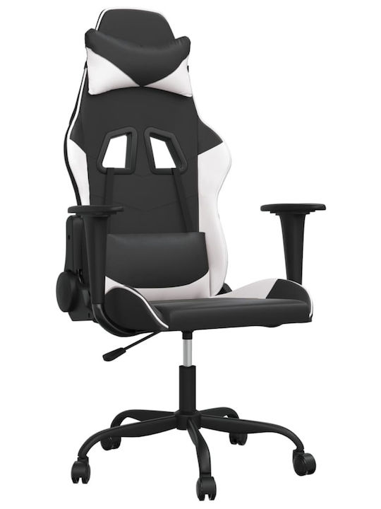 vidaXL 3143646 Καρέκλα Gaming Δερματίνης με Ρυθ...