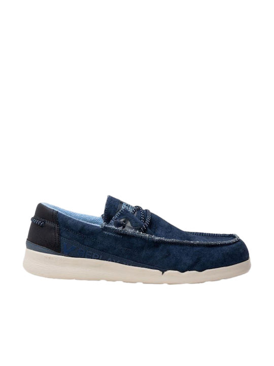 Replay Men's Moccasins Blue