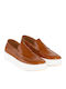 Δερμάτινα Ανδρικά Loafers σε Ταμπά Χρώμα