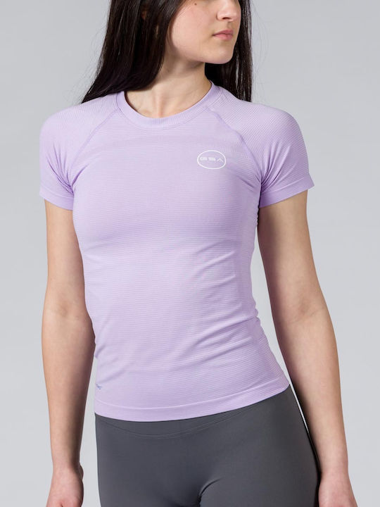 GSA Women's Athletic T-shirt Lilacc