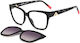 Missoni Damen Acetat Brillengestell Schwarz MIS 0179/CS 807/XW