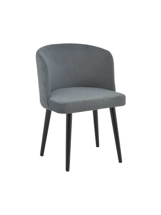 Sirbet Dining Room Fabric Chair Anthracite 55x45x80cm