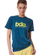 Body Action Damen Sportlich T-shirt Blau