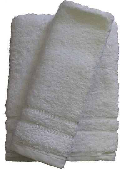 24home.gr Facecloth 50x90cm White Weight 500gr/m²
