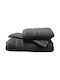 24home.gr Bath Towel 80x145cm Grey Weight 600gr/m²