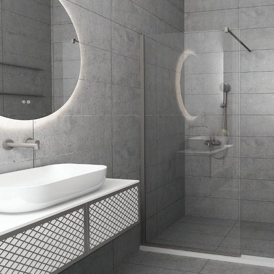 Orabella Serena Duschwand für Dusche 60x200cm Satine