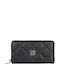 Red Hook Large Leather Women's Wallet Classic Black