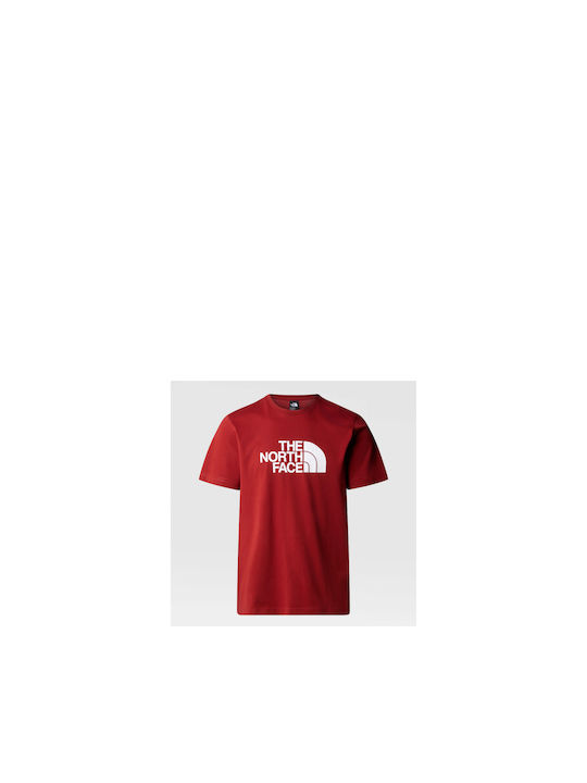 The North Face Men's Short Sleeve T-shirt Iron Red