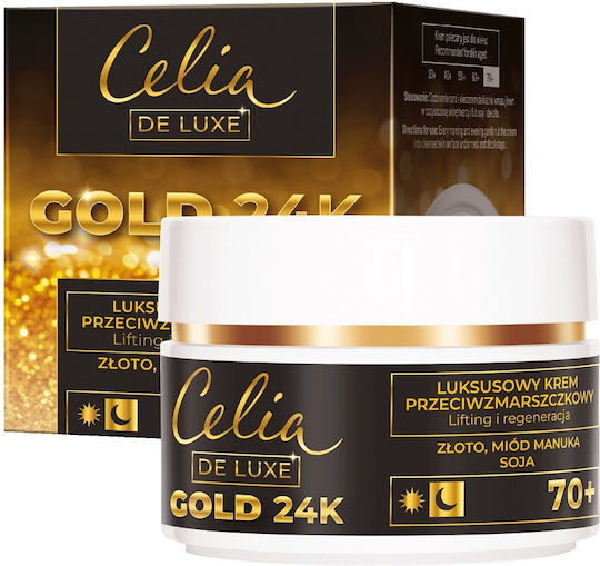 Celia Gold 24k Ενυδατική & Αντιγηραντική Κρέμα Προσώπου 50ml