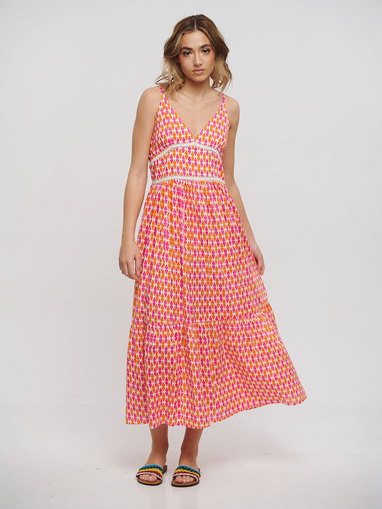 Ble Resort Collection Maxi Kleid Rosa