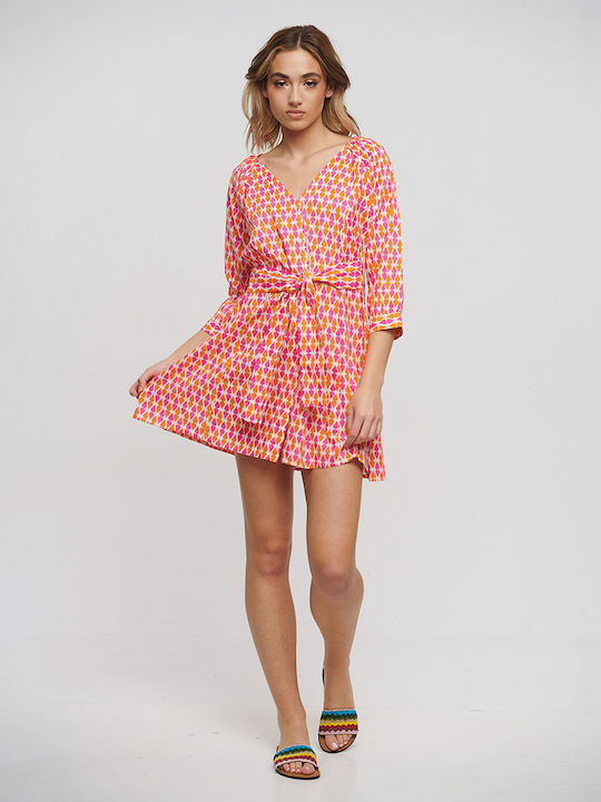 Ble Resort Collection Mini Dress Pink