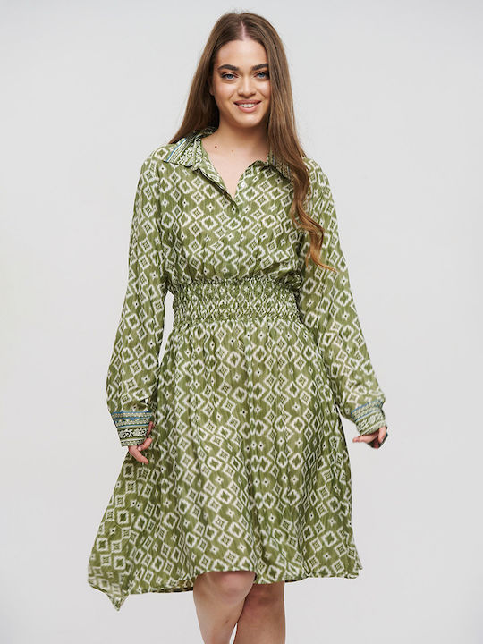 Ble Resort Collection Mini Φόρεμα Πράσινο