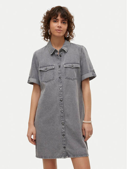 Vero Moda Jennie Καλοκαιρινό Mini Σεμιζιέ Φόρεμ...