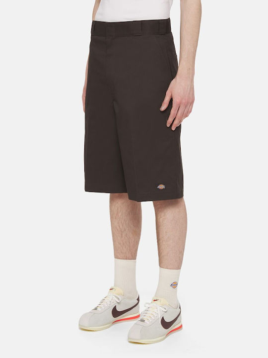 Dickies Work Ανδρική Βερμούδα Chino Dark Brown