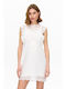 Only Mini Dress with Ruffle White