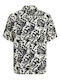 Jack & Jones Men's Shirt Short Sleeve Buttercream 12251079