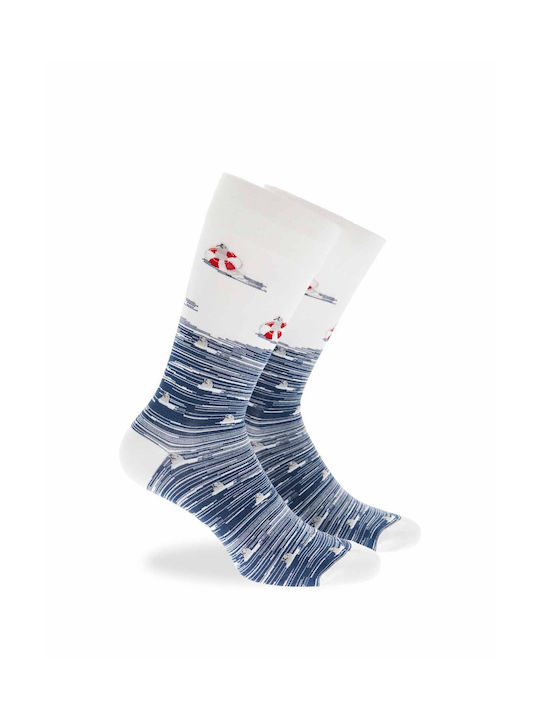 Walk Bamboo Men's Socks White