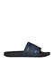 Men's Blue Slides