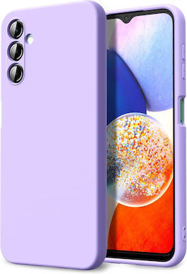 Back Cover Σιλικόνης Λιλά (Galaxy A55)