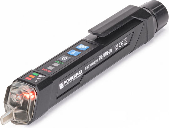 Powermat Spannungsprüfer PM-BTN-20 AC Kategorie III Mit Messbereich 12 - 12V