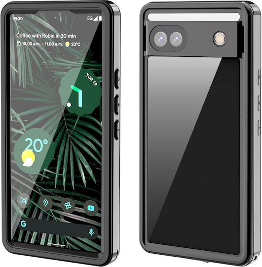 Αδιάβροχη Θήκη Ip68 Google Pixel 6a Redpepper Μαύρη