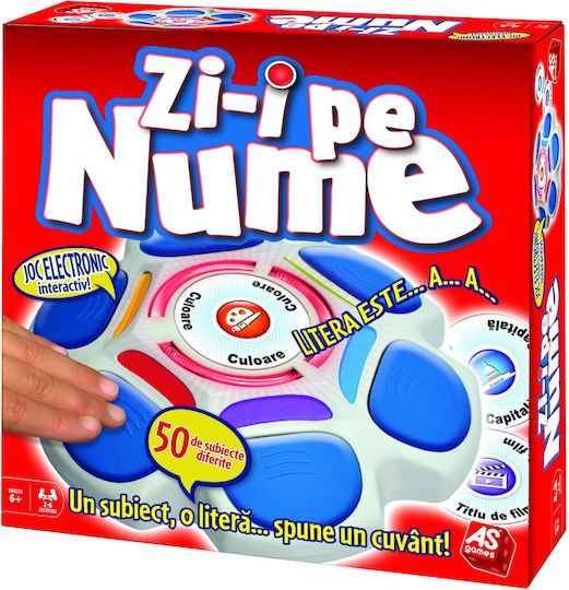 Joc de Societate Zi-i Pe Nume pentru 2-6 Jucători 6+ Ani AS