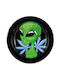 Σταχτοδοχείο Τσιγάρου Μεταλλικό Alien Leaf