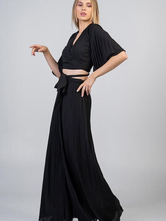 Bellino Damen Stoff Hose Schwarz