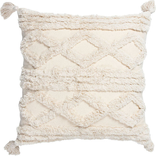 Madi Sofa Cushion Artsy Ecru 45x45cm