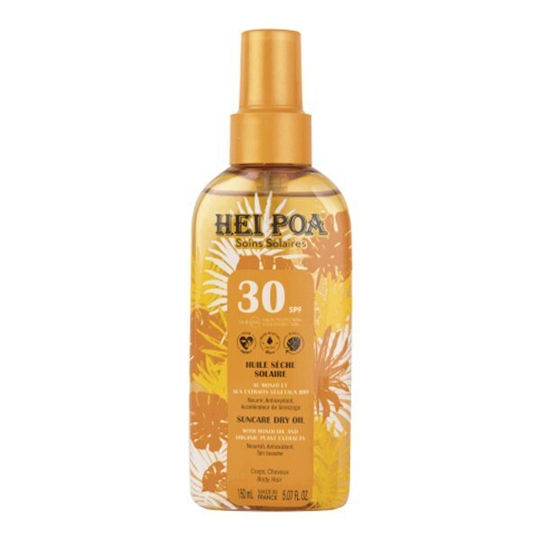 Hei Poa Monoi Ulei De Protecție Solară Waterproof Pentru Față Și Corp SPF30 În Spray 150ml