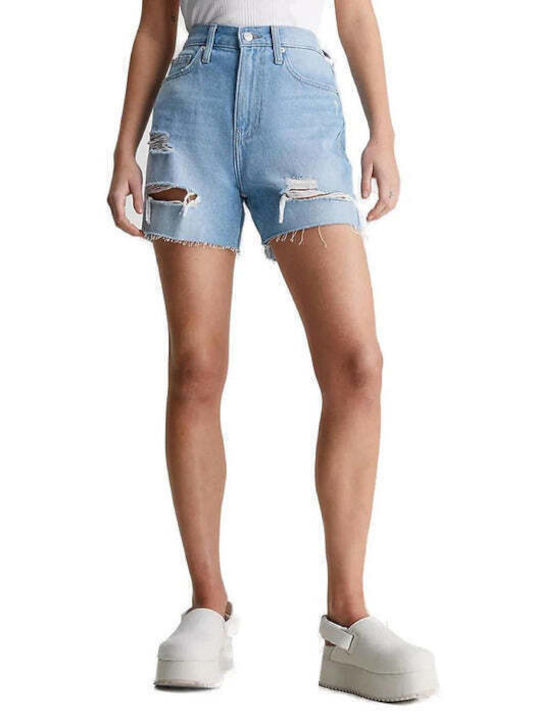 Calvin Klein Women's Jean Shorts Blue