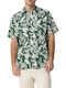 Short-sleeved Shirt Floral Green