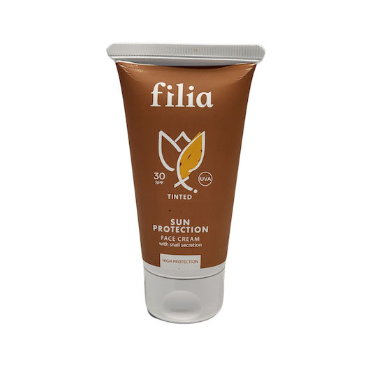 Filia Tinted Sonnencreme Creme Gesicht SPF30 mit Farbe 50ml